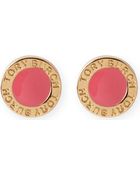 Tory Burch Cole Enamel Stud Earrings - Lyst