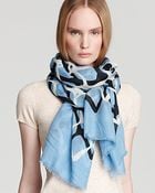 Diane von Furstenberg Hanovar Snake Scarf - Lyst