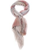 Faliero Sarti Striped Scarf - Lyst