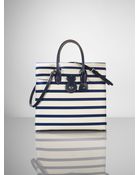 Ralph Lauren Nautical Canvas Ricky Tote - Lyst