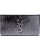 Saint Laurent Metallic Clutch - Lyst