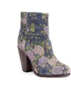 Rag & Bone Classic Newbury Navy Floral - Lyst