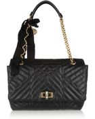 Lanvin The Happy Large Quilted Leather Shoulder Bag - Lyst