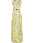Matthew Williamson Printed Silkchiffon Gown - Lyst