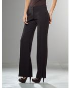 Patrizia Pepe Wide Leg Trousers - Lyst