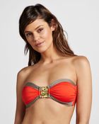 Trina Turk Mayan Contrasttrim Bandeau Top - Lyst