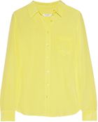 Equipment Brett Washedsilk Shirt - Lyst