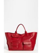 Marni Leather Tote - Lyst
