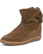 Isabel Marant Basley Boot in Camel - Lyst