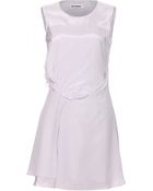 Jil Sander Nitro Silk Dress - Lyst