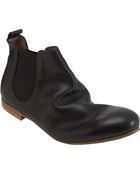 Marsell Plain Toe Chelsea Boot - Lyst