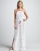Milly Pahala Dotted Maxi Coverup - Lyst
