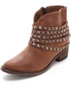 Steven By Steve Madden Jinks Flat Booties - Lyst