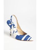 Dolce & Gabbana Sling-back Pump - Lyst