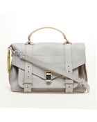 Proenza Schouler Large Leather Satchel - Lyst