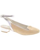 Asos Asos Lift Off Suede Ballet Flats - Lyst