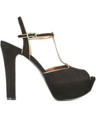 BCBGeneration Patrick Suede Platform Pumps - Lyst