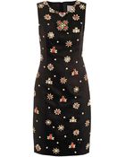 Jason Wu Embellished Satin Sheath Dress - Lyst