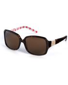 Kate Spade Tortoise Sunglasses - Lyst