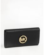 MICHAEL Michael Kors Fulton Carryall Leather Wallet - Lyst