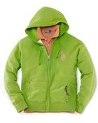 Polo Ralph Lauren Hooded Fleece Sweatshirt - Lyst