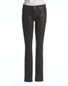 Rich & Skinny Legacy Leather Look Jeans - Lyst