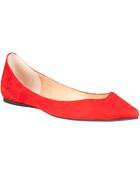 Steven By Steve Madden Eternnal Leather Flats - Lyst