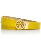 Tory Burch 1 Rotating Logo Belt - Lyst