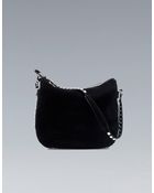 Zara Bucket Bag with Studded Sides - Lyst