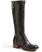 Lucky Brand Hesper Tall Leather Boots - Lyst