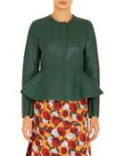 Marni Long Sleeve peplum Jacket - Lyst