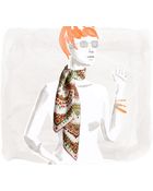 Hermes Parures Des Maharajas Scarf - Lyst