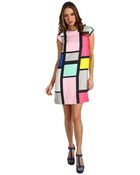 Kate Spade Claudette Dress Mondrian - Lyst
