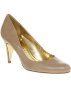 Ted Baker Mid Heel Court Shoe - Lyst