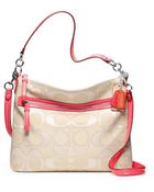 Coach Poppy Signature Metallic Outline Perri Hippie - Lyst
