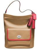 Coach Legacy Archival 2tone Leather Bucket - Lyst