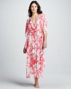 Letarte Hawaiian Valentine Maxi Cover-up - Lyst