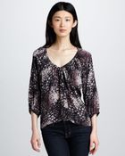 Rebecca Taylor Blouse - Lyst