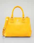 Tory Burch Robinson Mini Square Tote Bag - Lyst