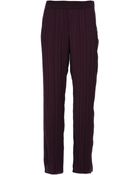Vionnet Straight Leg Ribbed Trouser - Lyst