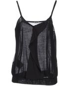 Miu Miu Sheer Top - Lyst