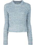 Acne Studios Lia Twist Sweater - Lyst