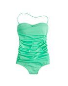 J.Crew Ruched Bandeau Tank - Lyst
