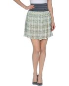 John Galliano Mini Skirt - Lyst