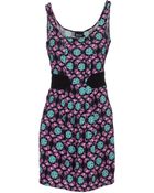 Just Cavalli Short Dress - Lyst