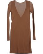 Maison Martin Margiela Short Dresses - Lyst