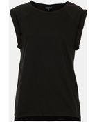 Topshop High Roller Specked Tee - Lyst