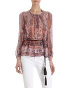 Isabel Marant Shayne Blouse - Lyst
