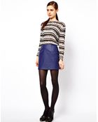 ASOS Collection Asos Mini in Leather Look - Lyst