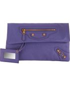 Balenciaga Arena Giant 12 Gold Envelope - Lyst